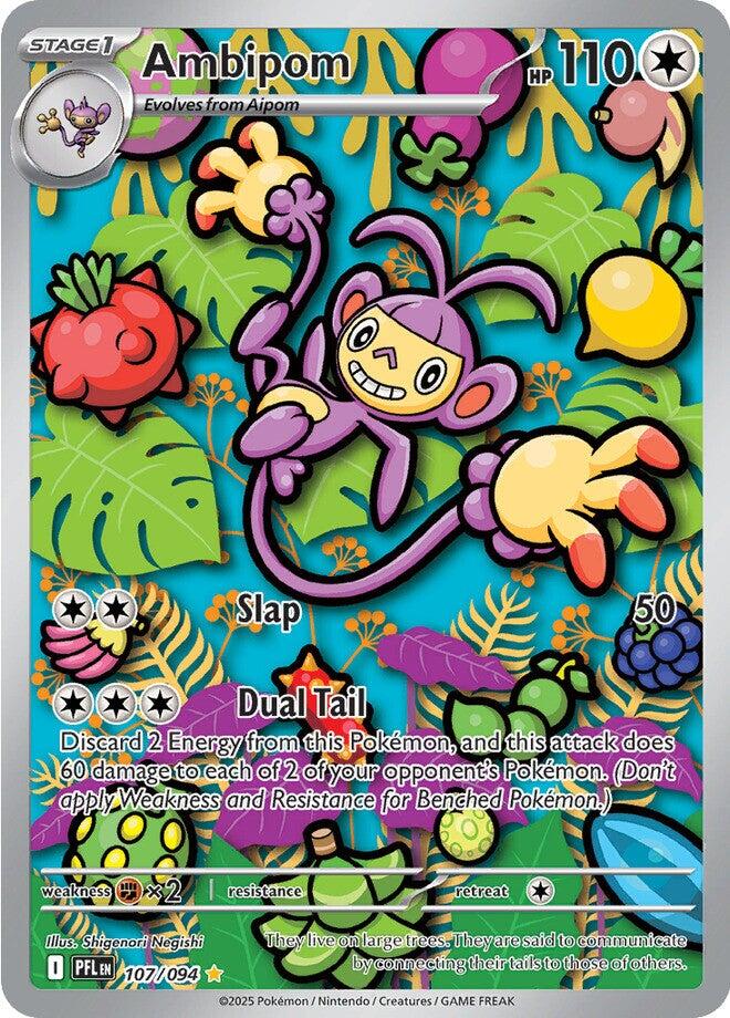 Ambipom (107/094) [Mega Evolution: Phantasmal Flames] | Exor Games New Glasgow