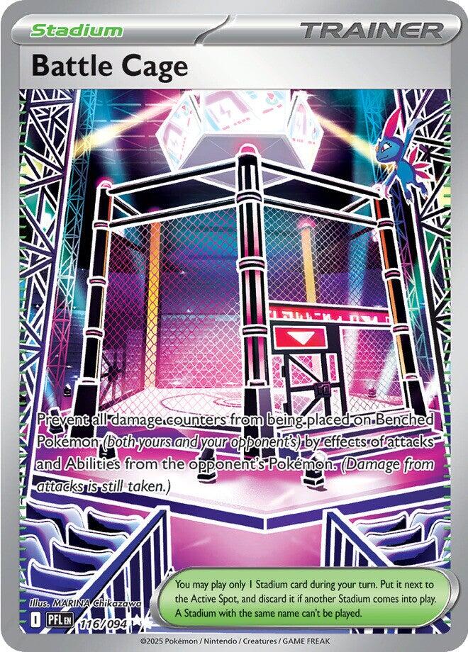 Battle Cage (116/094) [Mega Evolution: Phantasmal Flames] | Exor Games New Glasgow