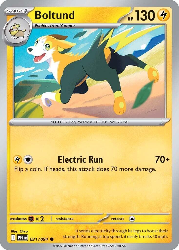 Boltund (031/094) [Mega Evolution: Phantasmal Flames] | Exor Games New Glasgow
