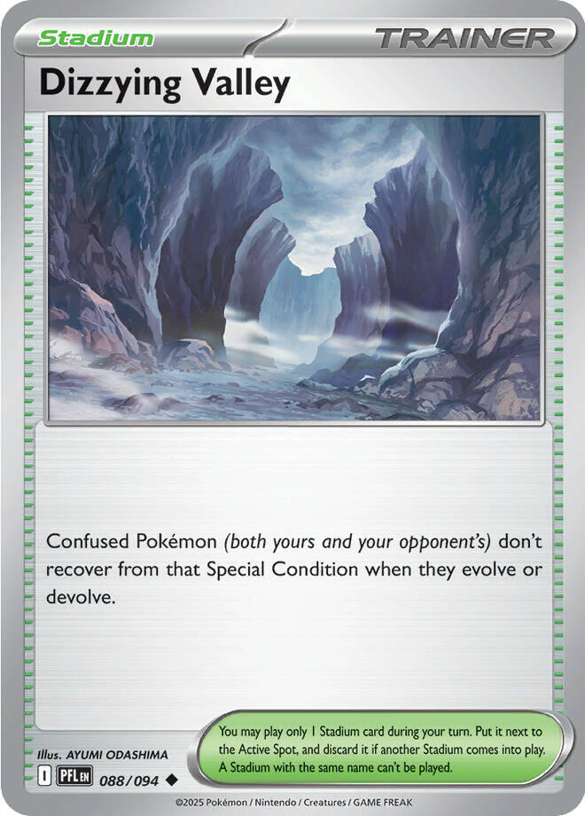 Dizzying Valley (088/094) [Mega Evolution: Phantasmal Flames] | Exor Games New Glasgow