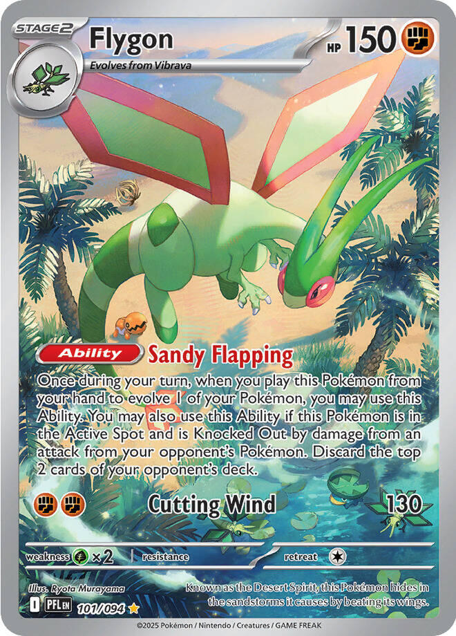 Flygon (101/094) [Mega Evolution: Phantasmal Flames] | Exor Games New Glasgow