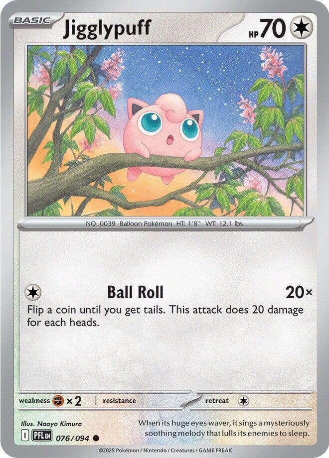 Jigglypuff (076/094) [Mega Evolution: Phantasmal Flames] | Exor Games New Glasgow