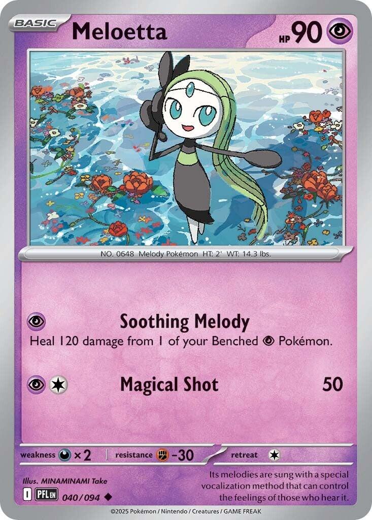 Meloetta (040/094) [Mega Evolution: Phantasmal Flames] | Exor Games New Glasgow