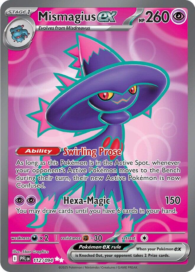Mismagius ex (112/094) [Mega Evolution: Phantasmal Flames] | Exor Games New Glasgow