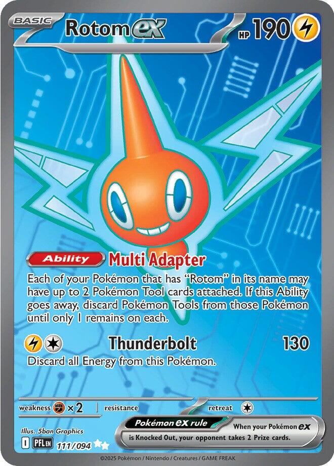Rotom ex (111/094) [Mega Evolution: Phantasmal Flames] | Exor Games New Glasgow