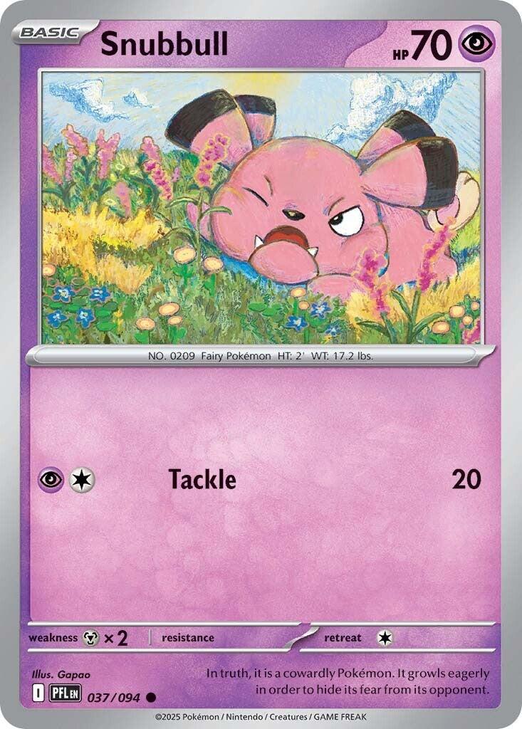 Snubbull (037/094) [Mega Evolution: Phantasmal Flames] | Exor Games New Glasgow