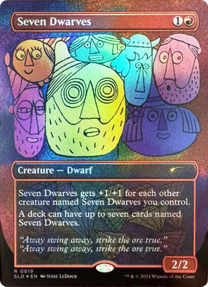 Seven Dwarves (0819) [Secret Lair Drop Series] | Exor Games New Glasgow