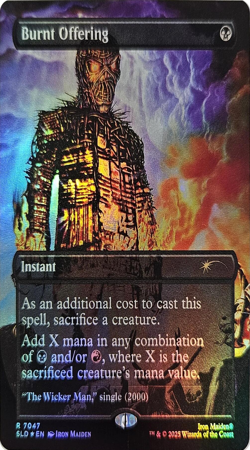 Burnt Offering (Rainbow Foil) [Secret Lair Drop Series] | Exor Games New Glasgow