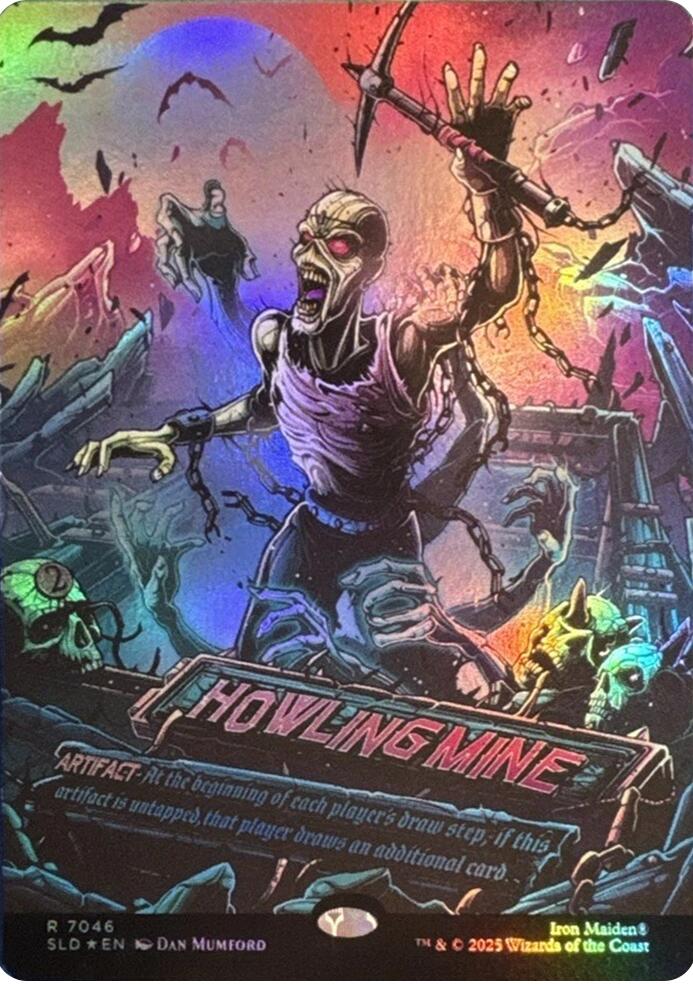 Howling Mine (7046) (Rainbow Foil) [Secret Lair Drop Series] | Exor Games New Glasgow
