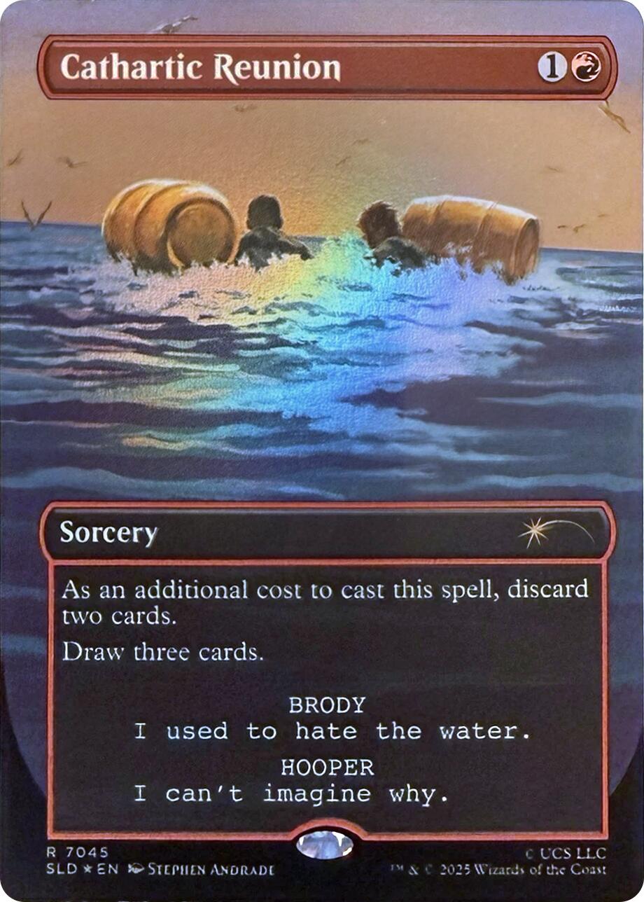 Cathartic Reunion (7045) (Rainbow Foil) [Secret Lair Drop Series] | Exor Games New Glasgow