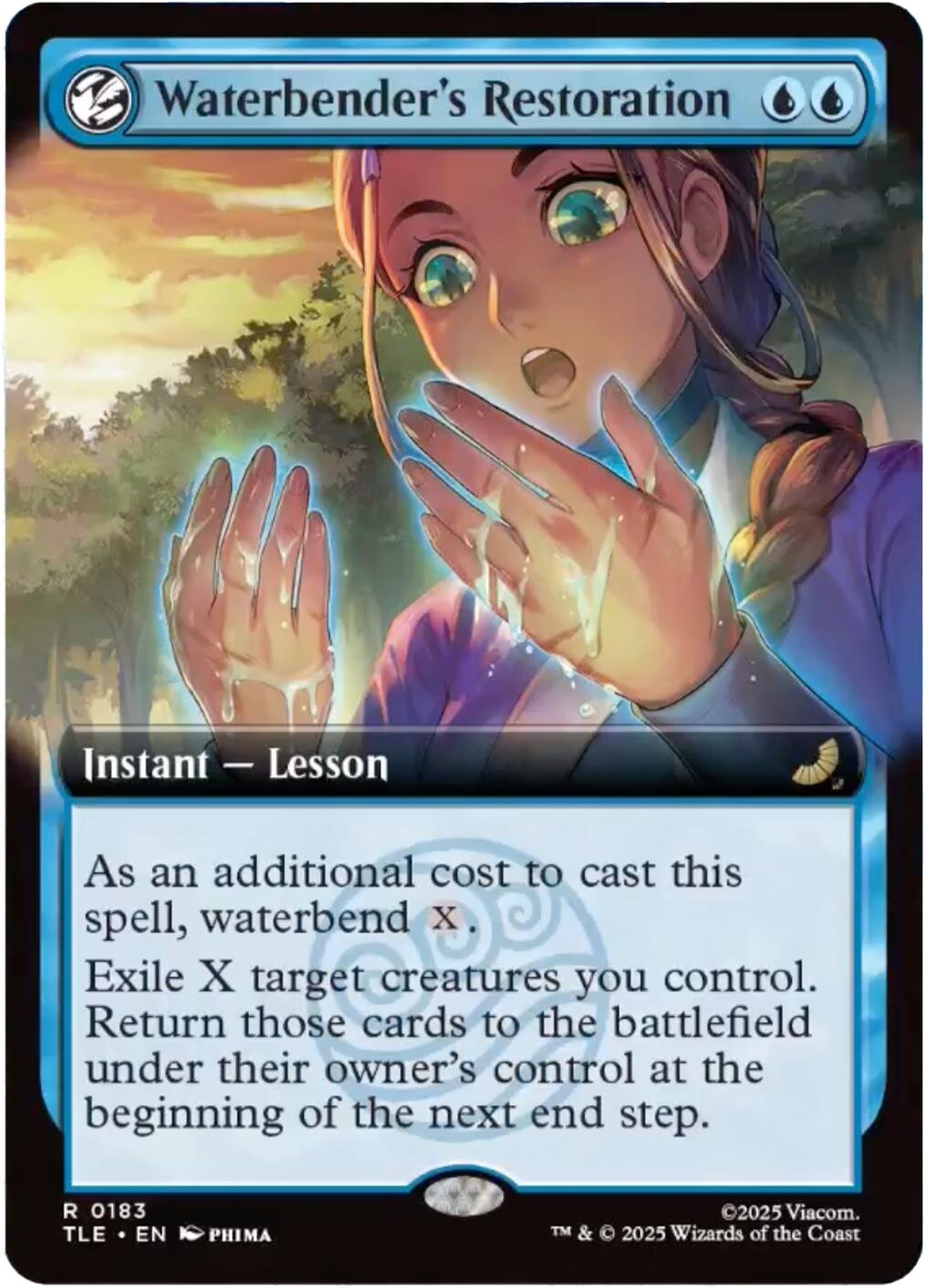Waterbender's Restoration (Extended Art) [Avatar: The Last Airbender: Eternal-Legal] | Exor Games New Glasgow
