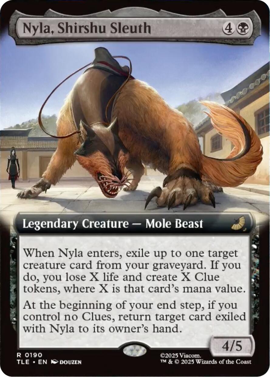 Nyla, Shirshu Sleuth (Extended Art) [Avatar: The Last Airbender: Eternal-Legal] | Exor Games New Glasgow