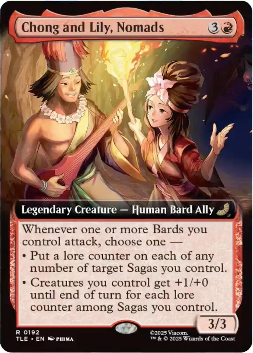 Chong and Lily, Nomads (Extended Art) [Avatar: The Last Airbender: Eternal-Legal] | Exor Games New Glasgow