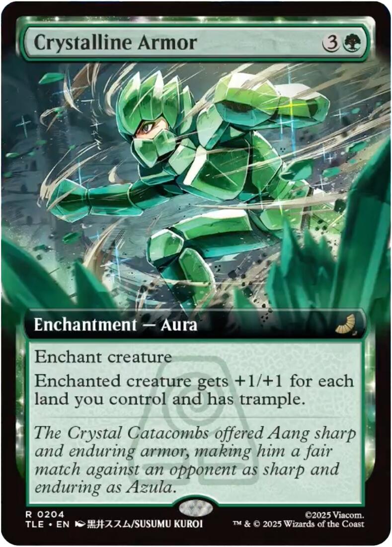 Crystalline Armor (Extended Art) [Avatar: The Last Airbender: Eternal-Legal] | Exor Games New Glasgow