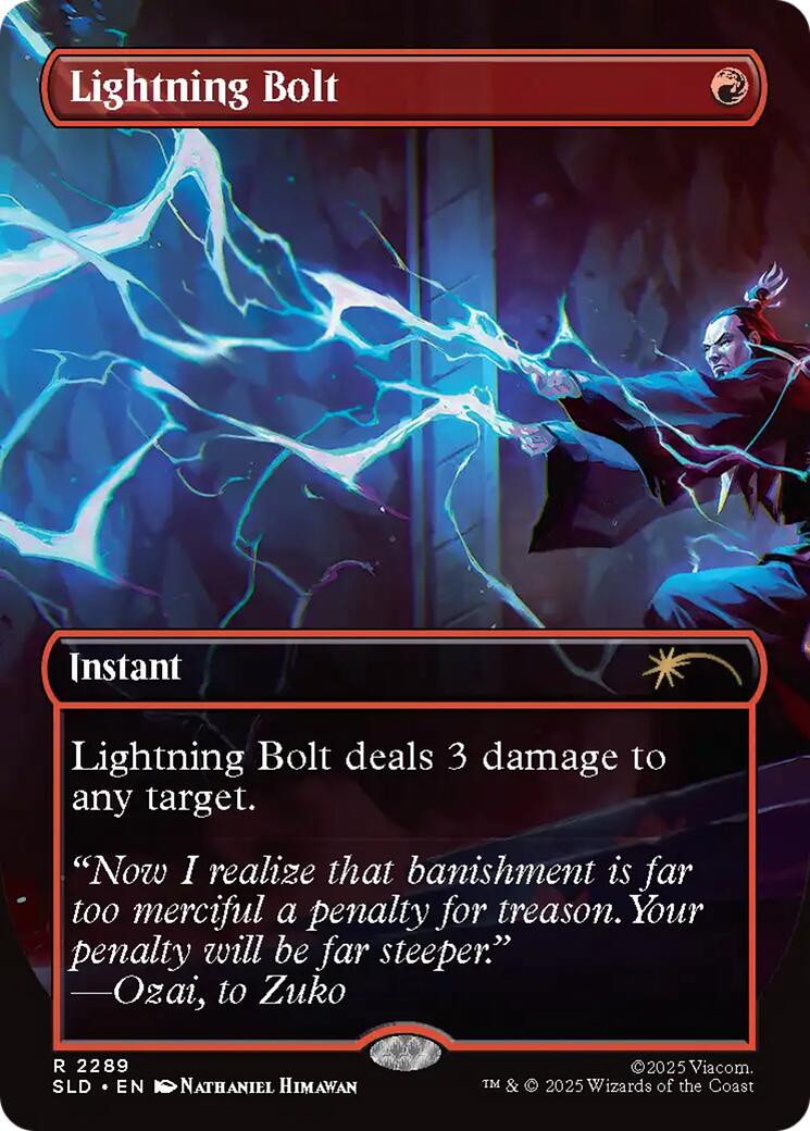 Lightning Bolt (2289) [Secret Lair Drop Series] | Exor Games New Glasgow
