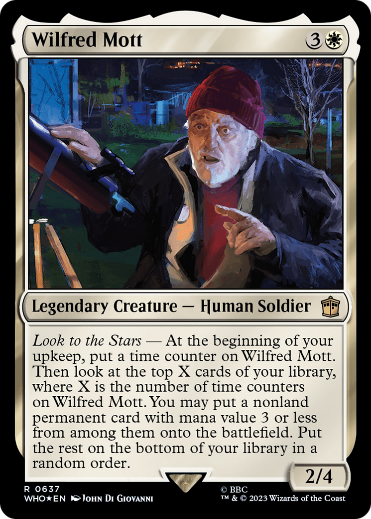 Wilfred Mott (Surge Foil) [Doctor Who] | Exor Games New Glasgow