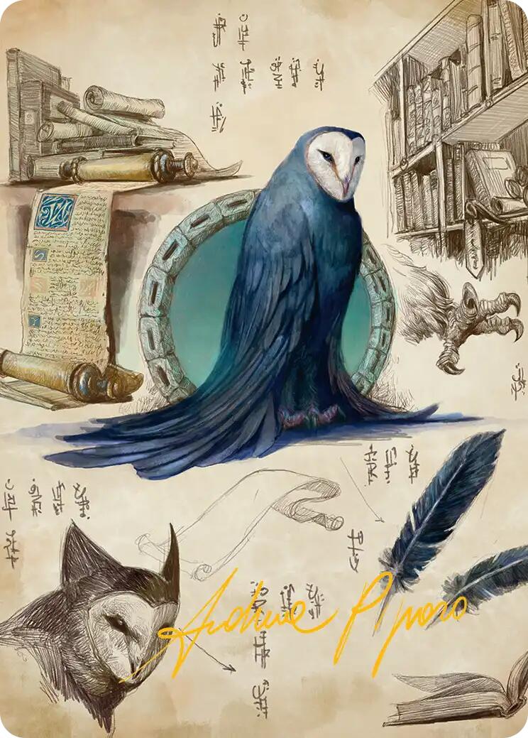 Wan Shi Tong, Librarian Art Card (Gold-Stamped Signature) [Avatar: The Last Airbender Art Series] | Exor Games New Glasgow