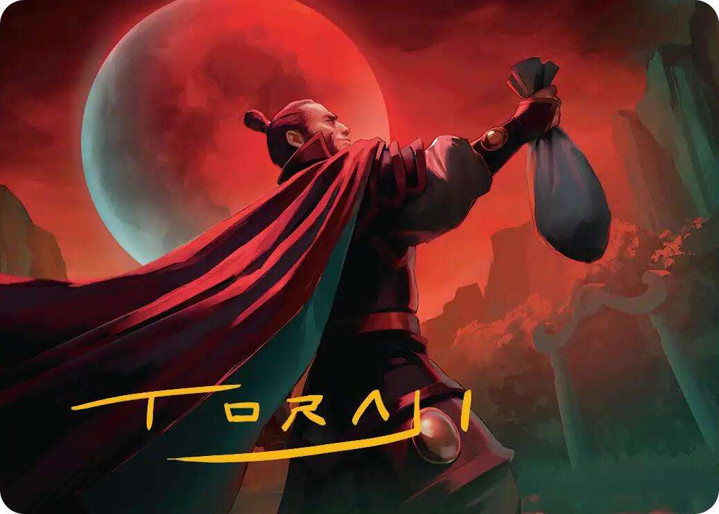 Zhao, the Moon Slayer Art Card (Gold-Stamped Signature) [Avatar: The Last Airbender Art Series] | Exor Games New Glasgow