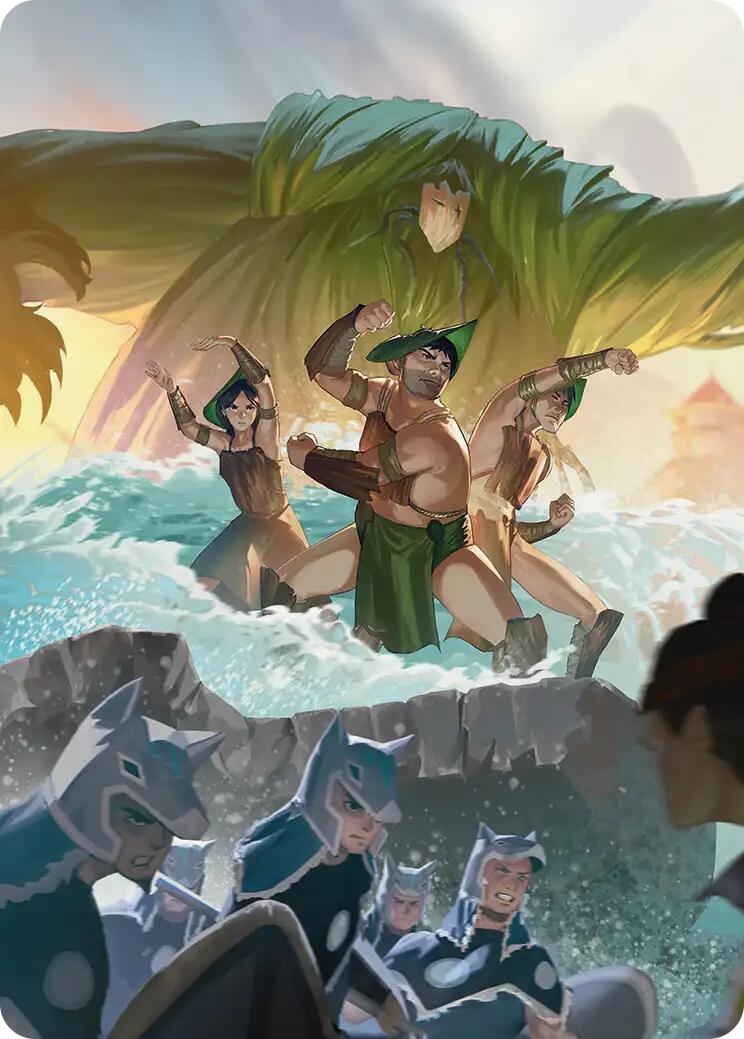 Swampbenders Art Card [Avatar: The Last Airbender Art Series] | Exor Games New Glasgow