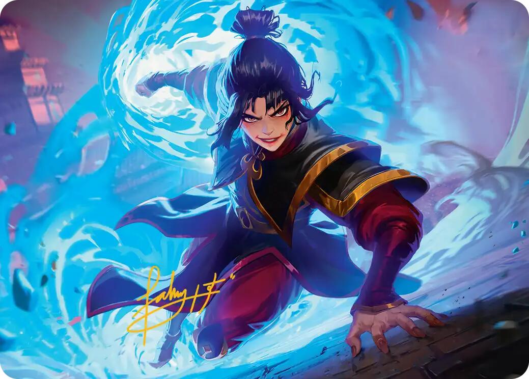 Fire Lord Azula Art Card (Gold-Stamped Signature) [Avatar: The Last Airbender Art Series] | Exor Games New Glasgow