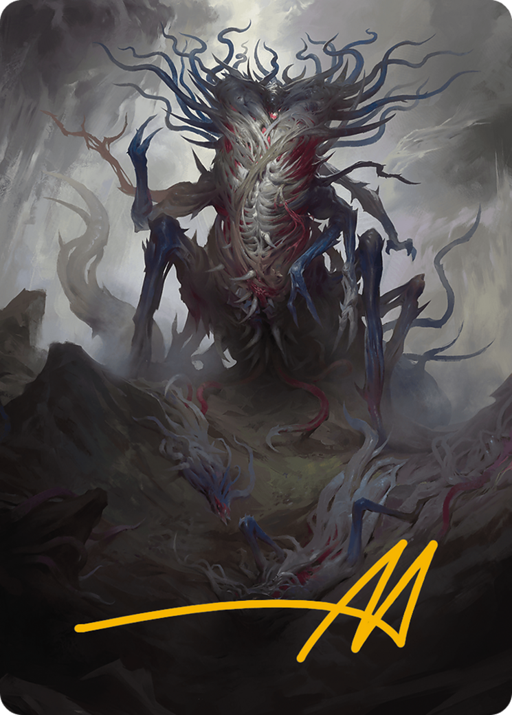 Azlask, the Swelling Scourge Art Card (Gold-Stamped Signature) [Modern Horizons 3 Art Series] | Exor Games New Glasgow