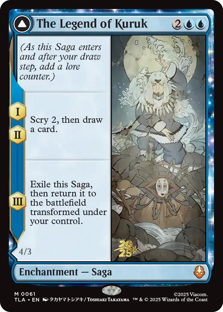 The Legend of Kuruk [Avatar: The Last Airbender Prerelease Cards] | Exor Games New Glasgow