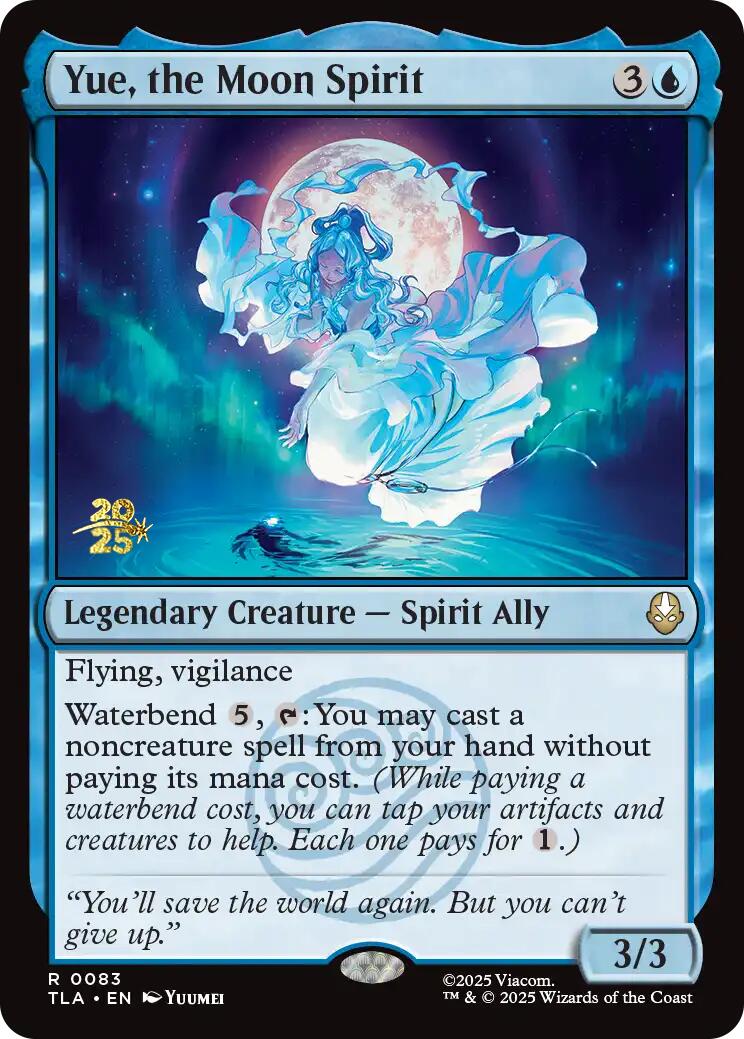 Yue, the Moon Spirit [Avatar: The Last Airbender Prerelease Cards] | Exor Games New Glasgow