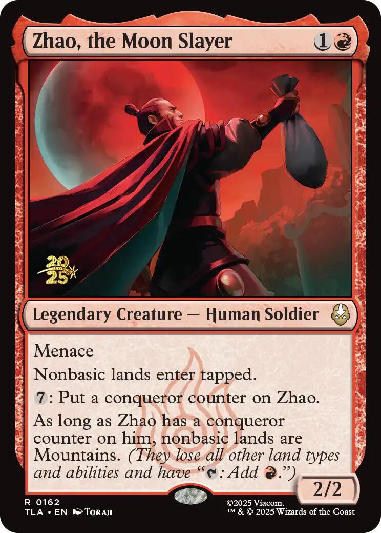 Zhao, the Moon Slayer [Avatar: The Last Airbender Prerelease Cards] | Exor Games New Glasgow