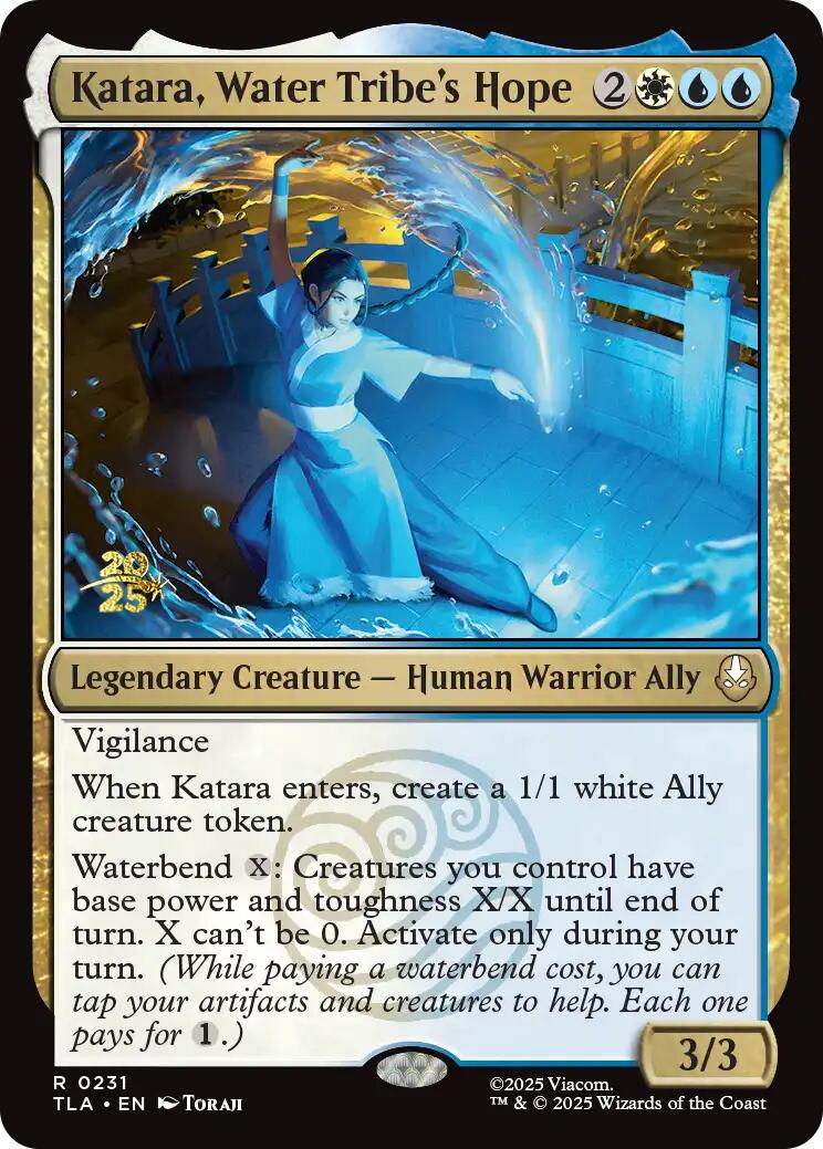 Katara, Water Tribe's Hope [Avatar: The Last Airbender Prerelease Cards] | Exor Games New Glasgow