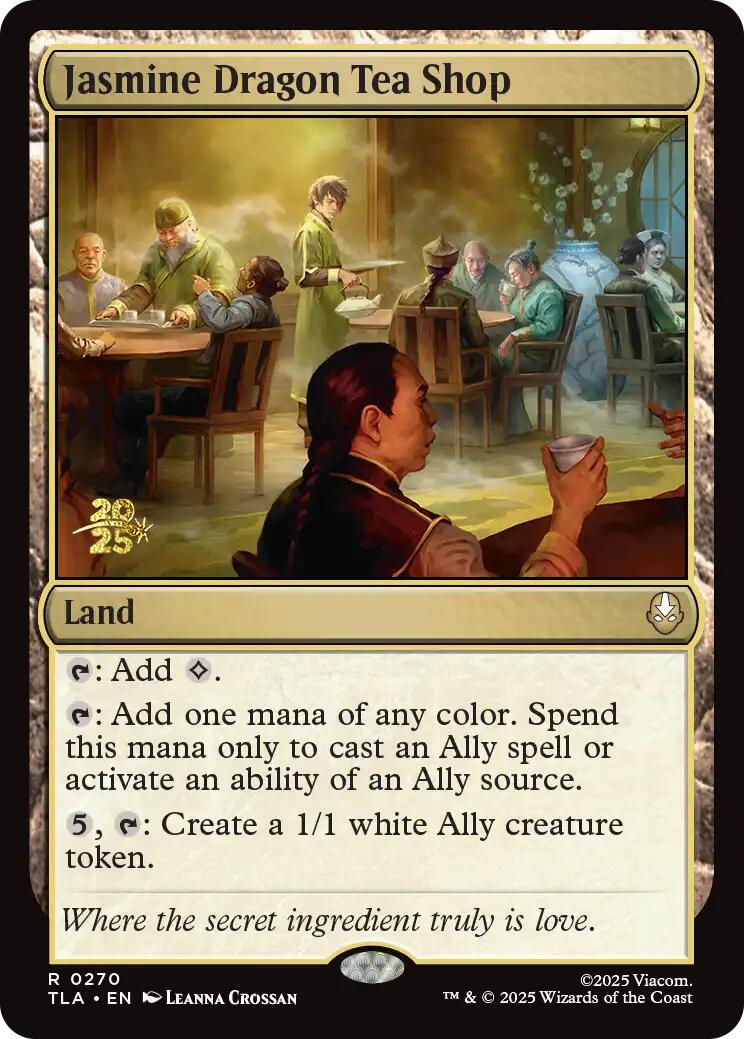 Jasmine Dragon Tea Shop [Avatar: The Last Airbender Prerelease Cards] | Exor Games New Glasgow