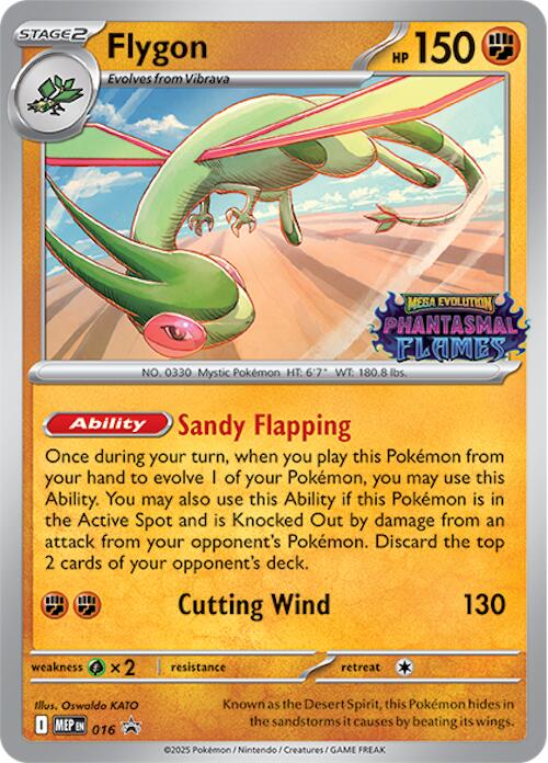 Flygon (016) (Prerelease) [Mega Evolution Promo] | Exor Games New Glasgow