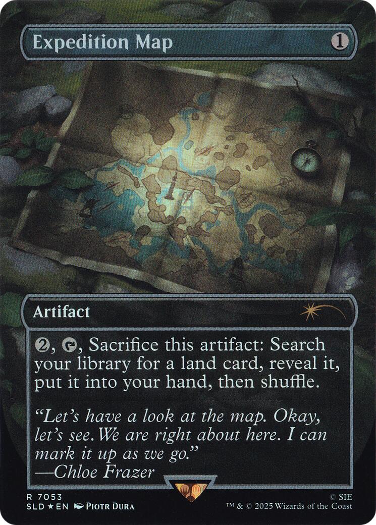 Expedition Map (Rainbow Foil) [Secret Lair Drop Series] | Exor Games New Glasgow