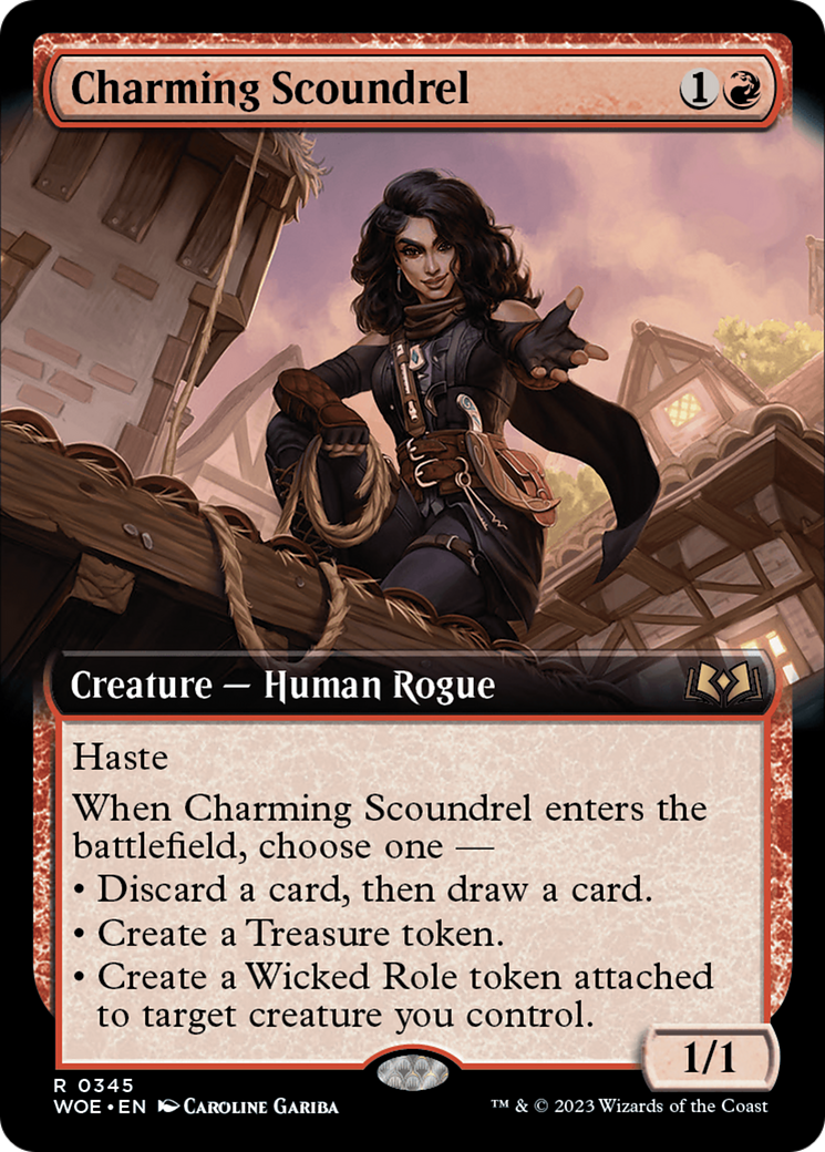 Charming Scoundrel (Extended Art) [Wilds of Eldraine] | Exor Games New Glasgow