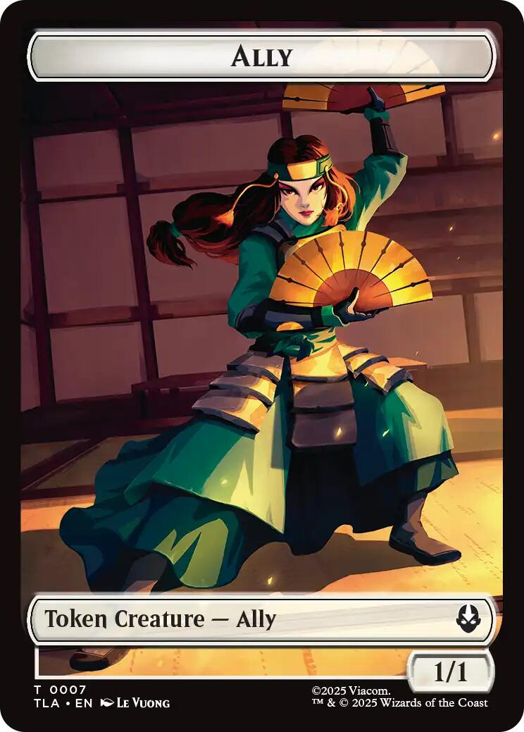 Ally (0007) // Clue (0018) Double-Sided Token [Avatar: The Last Airbender Tokens] | Exor Games New Glasgow