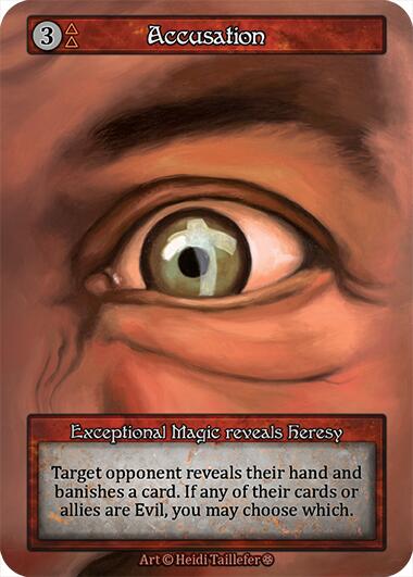 Accusation [Gothic] | Exor Games New Glasgow