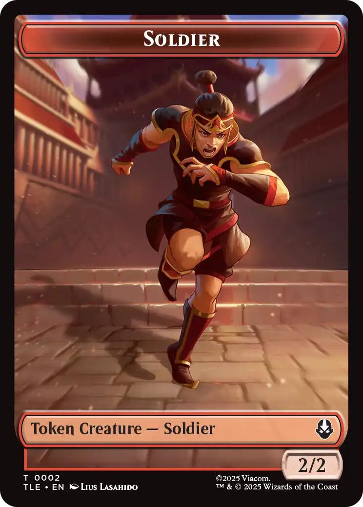 Soldier (0002) [Avatar: The Last Airbender Tokens] | Exor Games New Glasgow