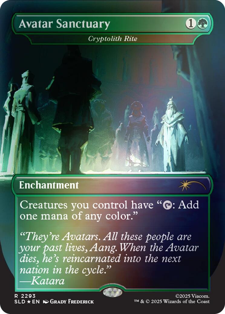 Avatar Sanctuary - Cryptolith Rite (Rainbow Foil) [Secret Lair Drop Series] | Exor Games New Glasgow