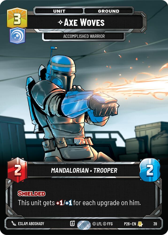 Axe Woves - Accomplished Warrior (39) (39) [Sector and Regional Promos: Season 1] | Exor Games New Glasgow