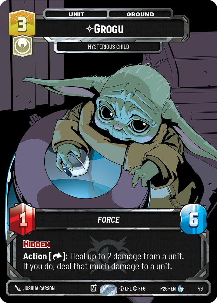 Grogu - Mysterious Child (49) (49) [Sector and Regional Promos: Season 1] | Exor Games New Glasgow