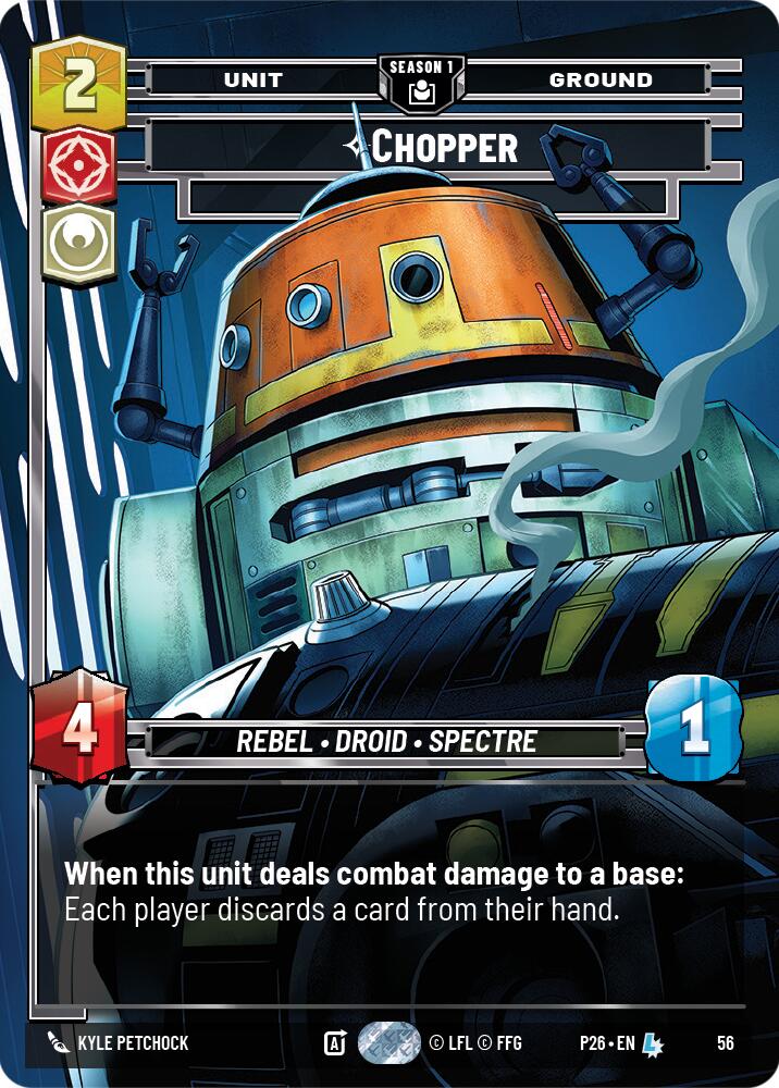 Chopper - War Hero (56) (56) [Sector and Regional Promos: Season 1] | Exor Games New Glasgow