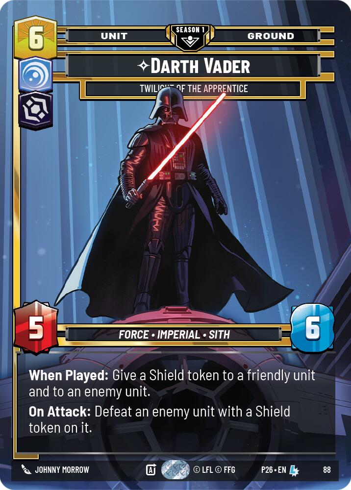 Darth Vader - Twilight of the Apprentice (88) (88) [Sector and Regional Promos: Season 1] | Exor Games New Glasgow