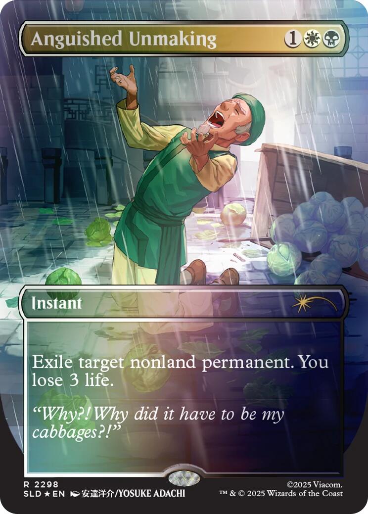 Anguished Unmaking (2298) (Rainbow Foil) [Secret Lair Drop Series] | Exor Games New Glasgow