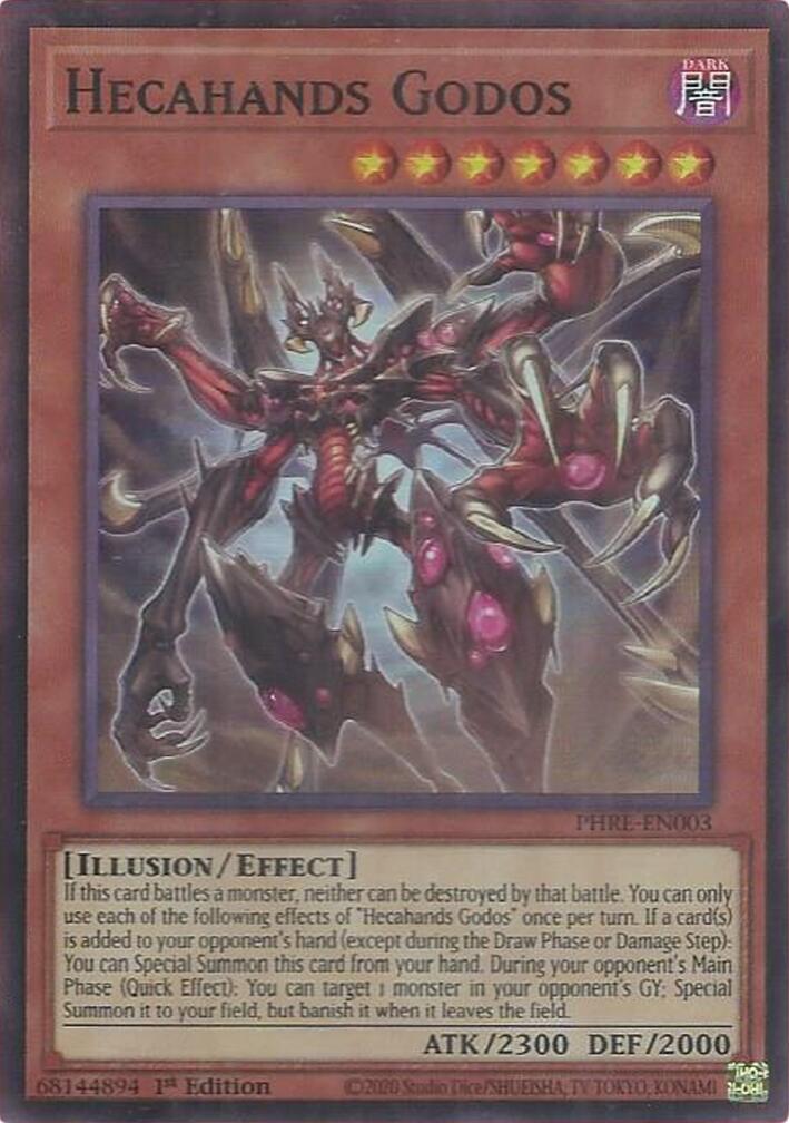 Hecahands Godos (Super Rare) [PHRE-EN003] Super Rare | Exor Games New Glasgow