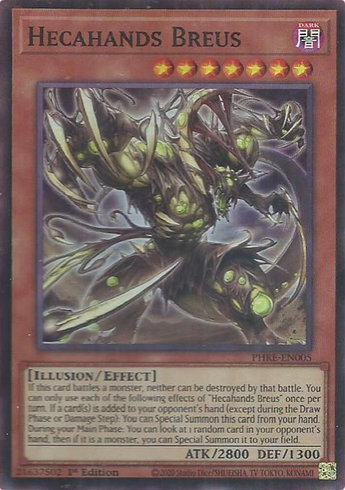 Hecahands Breus (Super Rare) [PHRE-EN005] Super Rare | Exor Games New Glasgow