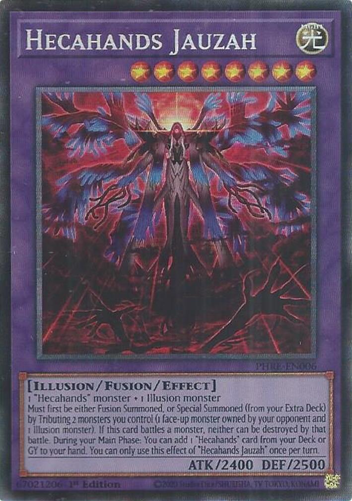 Hecahands Jauzah (CR) [PHRE-EN006] Collector's Rare | Exor Games New Glasgow