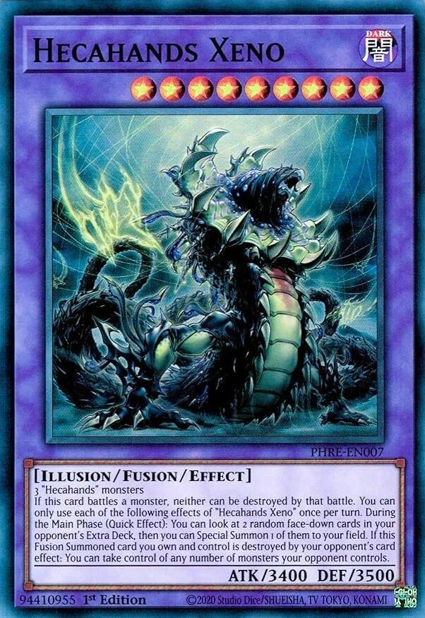 Hecahands Xeno [PHRE-EN007] Super Rare | Exor Games New Glasgow