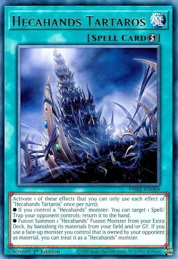 Hecahands Tartaros [PHRE-EN009] Rare | Exor Games New Glasgow