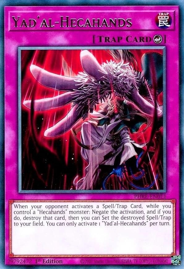 Yad'al-Hecahands [PHRE-EN011] Rare | Exor Games New Glasgow
