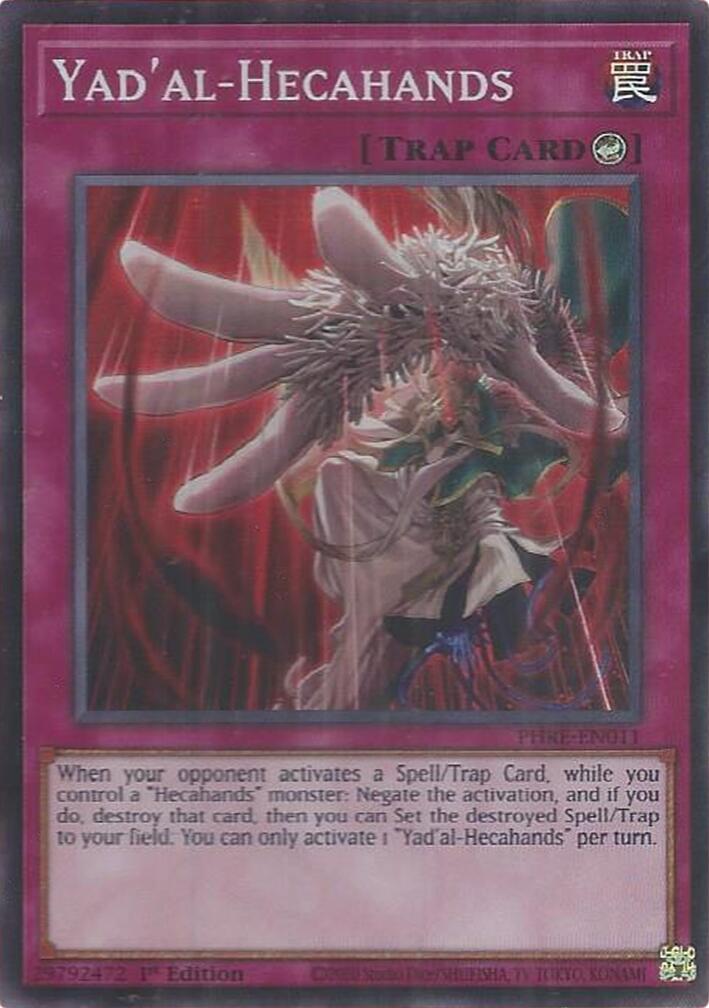 Yad'al-Hecahands (Super Rare) [PHRE-EN011] Super Rare | Exor Games New Glasgow