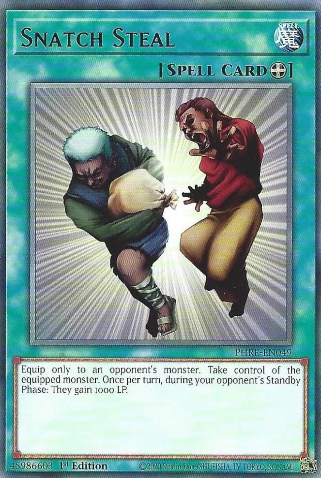 Snatch Steal [PHRE-EN049] Rare | Exor Games New Glasgow